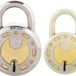 standard choice Steel 8 Levers Locks (Pack of 2) Padlock-picture-24