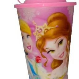 puthak 3D Multi-Color Sipper Glass with Straw for Kids Toddler image 4