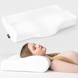 flipkart perfect homes ORTHOPEDIC Memory Foam Solid Sleeping Pillow Pack of 1-picture-13
