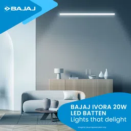 bajaj IVORA LED Batten 20W CDL 20 W 112 cm Tube Light image 2