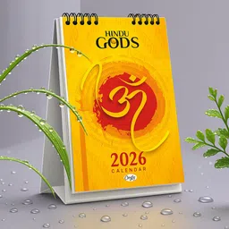 crafty Hindu Gods Calendar 2026, Religious Wall Calendar with Deity Artwork 2026 Table Calendar-picture-10
