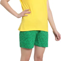 myo Pack of 3 Printed Women Multicolor Regular Shorts image 3