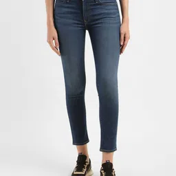 levi's 711 Women Skinny Mid Rise Blue Jeans-picture-28