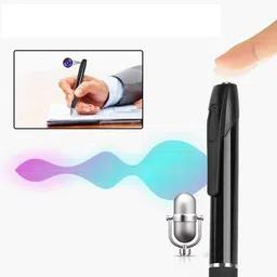 Bzrqx Mini Security SPY HD 1080P Hidden Camera Pen Portable Multifunctional Writing Pen Mini Camera Sports and Action Camera image 2