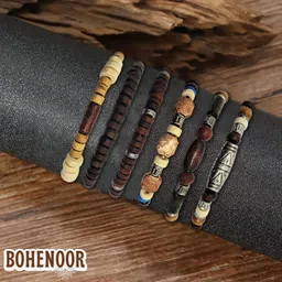 bohenoor Wood Bracelet Set image 2