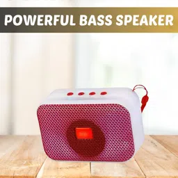 GUGGU M412 PORTABLE BLUETOOTH DESKTOP SPEAKER)Dynamic Thunder Sound With Deep BassW132 5 W Bluetooth Laptop/Desktop Speaker-picture-35