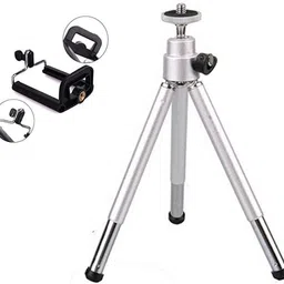 POZUB Universal Mini Tripod Mount MultiFunctional Phone & Camera Stand for Smartphones Tripod, Tripod Kit-picture-14