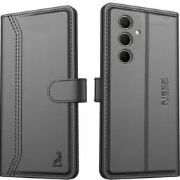aibex Flip Cover for Samsung Galaxy A35 5G / Samsung Galaxy A55 5G|Premium Leather Finish | Magnetic Closure-picture-14