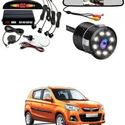 lovmoto Car Monitor with Reverse Parking Camera and Sensor For Al-to K-10 Car Monitor with Reverse Parking Camera and Sensor For Al-to K-10 Parking Sensor-picture-25