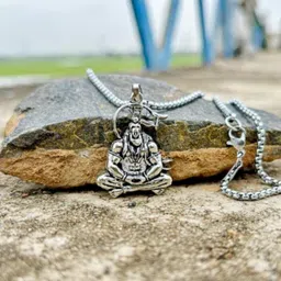 diivine hindu Silver Stainless Steel, Alloy, Silver Pendant image 3