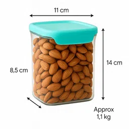 kgt Plastic Grocery Container - 1100 ml, 1100 ml image 2