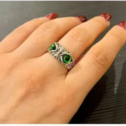 lavitra Valentine Fashion Jewellery 'Endless Love' Crystal Hearts Adjustable Couple Ring Stainless Steel Ring-picture-19