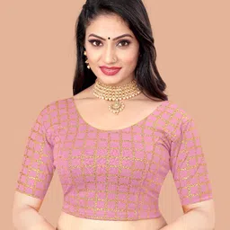 rang rangoli Round Neck Women Blouse-picture-18