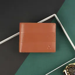 mochi Men Tan Artificial Leather Wallet-picture-13