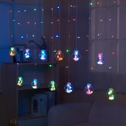 atulux 12 Bulb Transparent Globe LED Fairy Lights 3 Meter – Ideal for Home Décor Night Lamp image 1