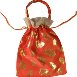 vig enterprises Women Orange Potli image 2