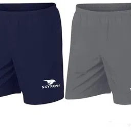 mgc maanu Pack of 2 Solid Men Multicolor Sports Shorts-picture-31
