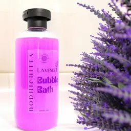 bodhichitta Calming Lavender Bubble Bath for Bath Tub, Soothing Relaxation & Skin Care-picture-25