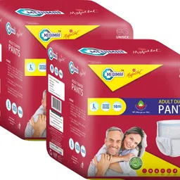 medimaf by mafatlal Adult Diapers Pants - 20 Count (Large) Adult Diapers - L-picture-16
