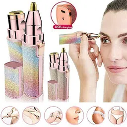 safartraders 2 In 1 rainbow Flawless Eyebrow Remover and Pain less Hair epilator, Men & Women-picture-11