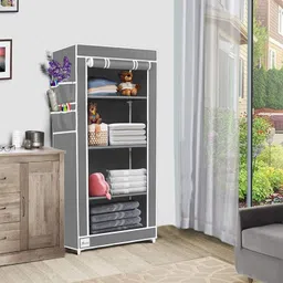 fabura Single Door 4 Layers PP Collapsible Wardrobe-picture-32