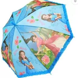 green bird Cartoon Kids Automatic Open Umbrella for Girls and Boys kids kids_F217 Umbrella image 1