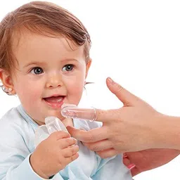 milanmis Silicone Finger Ultra Soft Toothbrush for 1-6 Years Kids Ultra Soft Toothbrush image 4