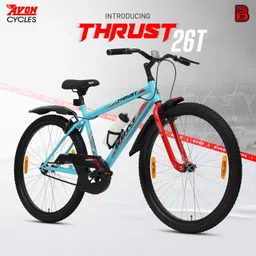 avon THRUST 26T MTB Cycle for Men & Boys 85% Fitted Durable Frame & Stylish Design 26 T (inch) Hybrid Cycle/City Bike image 2