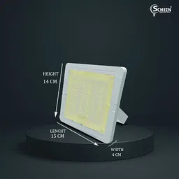schein 30W Warm White 3000K LED Flood Light | Anti-Mosquito & Anti-Fog Outdoor Lamp | BIS Approved R-97001929 | IP66 Waterproof | Bright Energy Saver for Garden, Balcony & Outdoor Lighting (Pack of 1) Flood Light Outdoor Lamp image 3