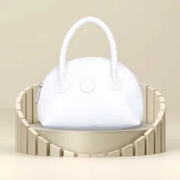 leather land Women White Pouch Potli-picture-10