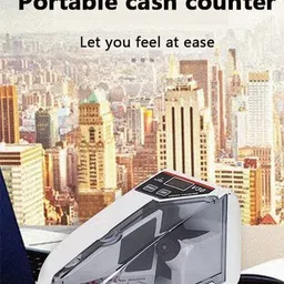 Punnkk V30 LED Display Mini Portable Handy Use Battery/Plug Note Counting Machine image 3