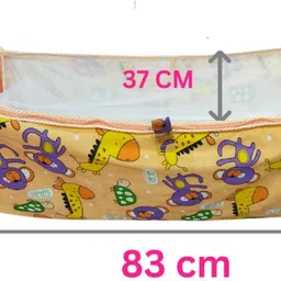 vijyas mart Cradle Cloth for infant With Soft Net image 4