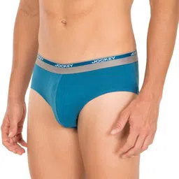 jockey Pack of 5 Solid Men Brief image 5
