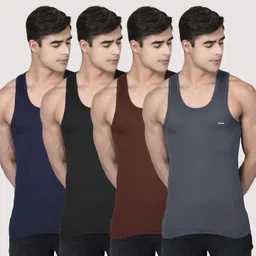 dollar bigboss Pack of 4 Men Vest-picture-28