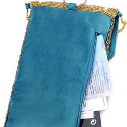 zari and fashion Girls Multicolor Mobile Pouch image 2