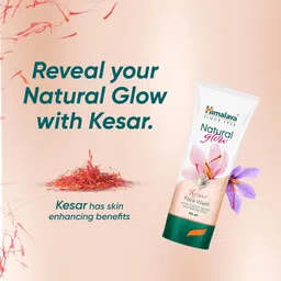 himalaya NATURAL GLOW KESAR FACE WASH 50ML (PACK OF 5) Face Wash image 4