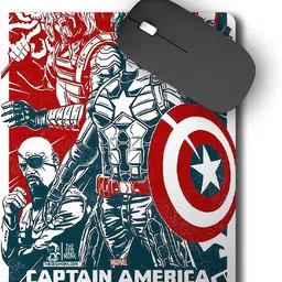 The Desi Monk Winter Soldier Anti Skid Mouse Pad for Laptops and Computers Non Slip Base Mousepad-image-20