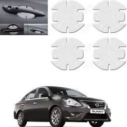 tasaze Car Door Scratch Protection Sticker Finger Guard (PU) Transparent for Sunny Car Grab handle-picture-28
