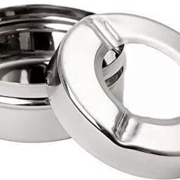 DiosHomes Stainless Steel Cigarette/Bar Ashtray (with lid) Silver Stainless Steel Ashtray-picture-38