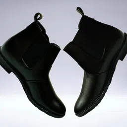 bsc Boots For Men (Black , 7) Boots For Men image 2