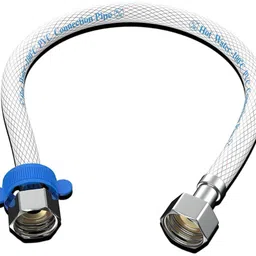 18-inch MS NUT PVC Connection-Pipe Heavy Duty Flexible Hot and Cold Water Connection Pipe Suitable for Geysers, countertop Hose Pipe-image-40