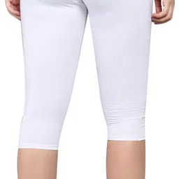ngt Women White, Black Capri image 2