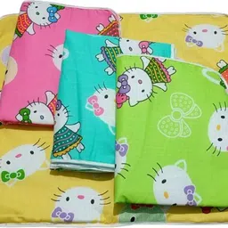 preferable clothes New Born Plastic Baby Bed Protecting Mat (Multicolor, Pack of 4) image 1