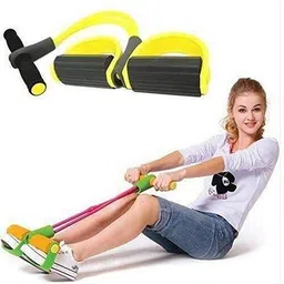 dfasion Pull Reducer Training Bands 4 Tubes Body Trimmer Pedal 76 Ab Exerciser-picture-24