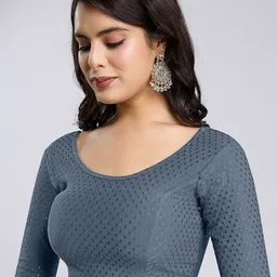 priyanak textiles Round Neck Women Blouse image 5