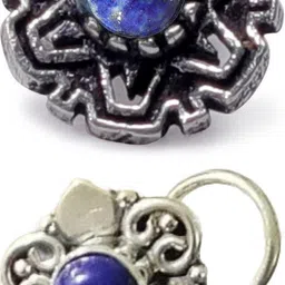 jsag Sterling Silver Plated Sterling Silver Nose Stud-image-34