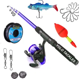 yolo tackles 210 Fishing rod and reel full set combo Multicolor Fishing Rod-picture-13