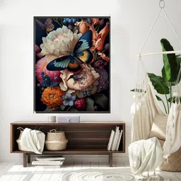 trexee Butterfly Paint by Numbers Adult Kit -Adult Paint by Numbers Canvas 16 inch x 20 inch Painting image 3