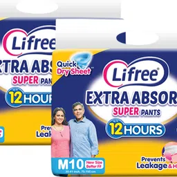 lifree Adult Diaper Pants, Medium, 20 Count, Leak Guard, Quick Dry, Rash-Free Fit Adult Diapers - M-picture-11