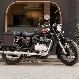 vidya enterprises Royal Enfield Black Sump Guard for Classic Reborn & Meteor 350 Bike Engine Guard image 4